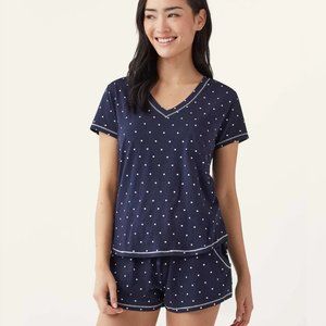 Splendid Navy Polka Dot PJ Set - NWT
